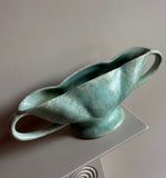 Load image into Gallery viewer, KEPT London Stock Green mottle mantle vase
