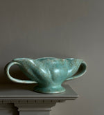 Load image into Gallery viewer, KEPT London Stock Green mottle mantle vase
