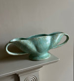 Load image into Gallery viewer, KEPT London Stock Green mottle mantle vase
