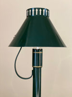 Load image into Gallery viewer, KEPT London Stock Green toleware lamp
