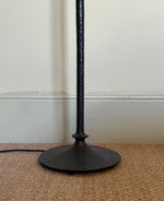 Load image into Gallery viewer, KEPT London Hammered black metal floor lamp
