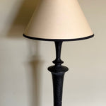 Load image into Gallery viewer, KEPT London Hammered black metal floor lamp
