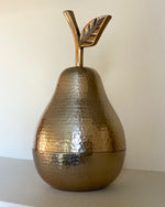Load image into Gallery viewer, KEPT London Stock Hammered metal pear pot
