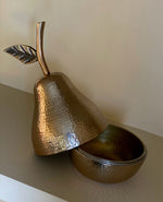Load image into Gallery viewer, KEPT London Stock Hammered metal pear pot

