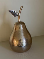 Load image into Gallery viewer, KEPT London Stock Hammered metal pear pot
