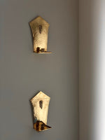 Load image into Gallery viewer, KEPT London Stock Hammered wall sconces
