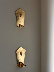 KEPT London Stock Hammered wall sconces