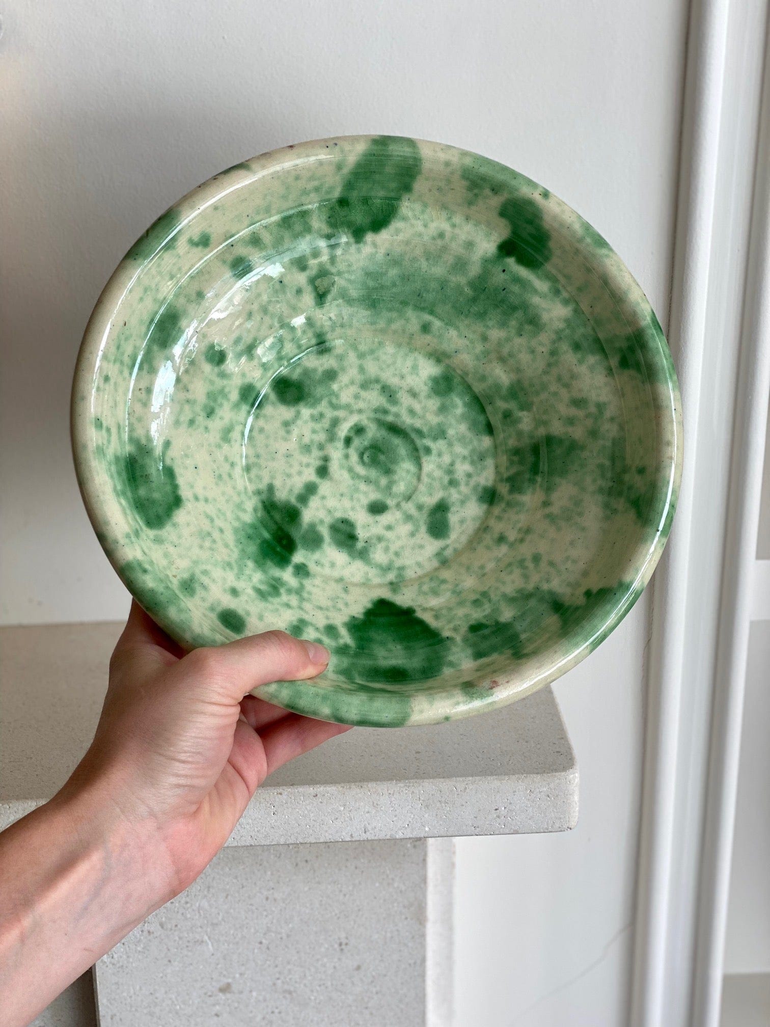 KEPT London Heavy spatterware bowl