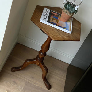 KEPT London Stock Hexagonal oak table