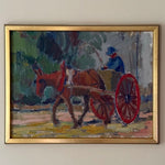 Load image into Gallery viewer, KEPT London Stock Horse and cart, Karl Axel Gadd (1910-1997)
