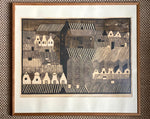 Load image into Gallery viewer, KEPT London Stock Houses, linocut, Poland
