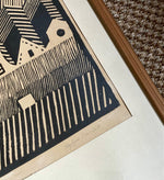 Load image into Gallery viewer, KEPT London Stock Houses, linocut, Poland
