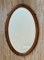 Load image into Gallery viewer, KEPT London Inlaid oval mirror
