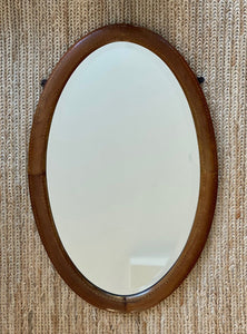 KEPT London Inlaid oval mirror