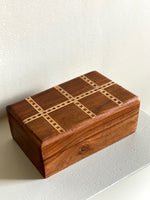 Load image into Gallery viewer, KEPT London Stock Inlaid rectangular box
