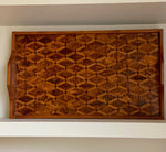 Load image into Gallery viewer, KEPT London Stock Inlaid rectangular tray
