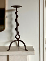 Load image into Gallery viewer, KEPT London Iron twisted candle holder
