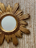 Load image into Gallery viewer, KEPT London Italian sunburst mirror, giltwood

