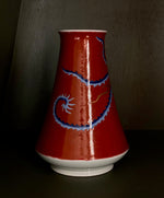 Load image into Gallery viewer, KEPT London Stock Japanese Fukagawa phoenix vase
