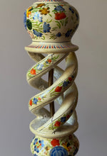 Load image into Gallery viewer, KEPT London Stock Kashmiri twisted stem table lamp
