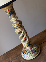 Load image into Gallery viewer, KEPT London Stock Kashmiri twisted stem table lamp
