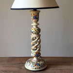 Load image into Gallery viewer, KEPT London Stock Kashmiri twisted stem table lamp
