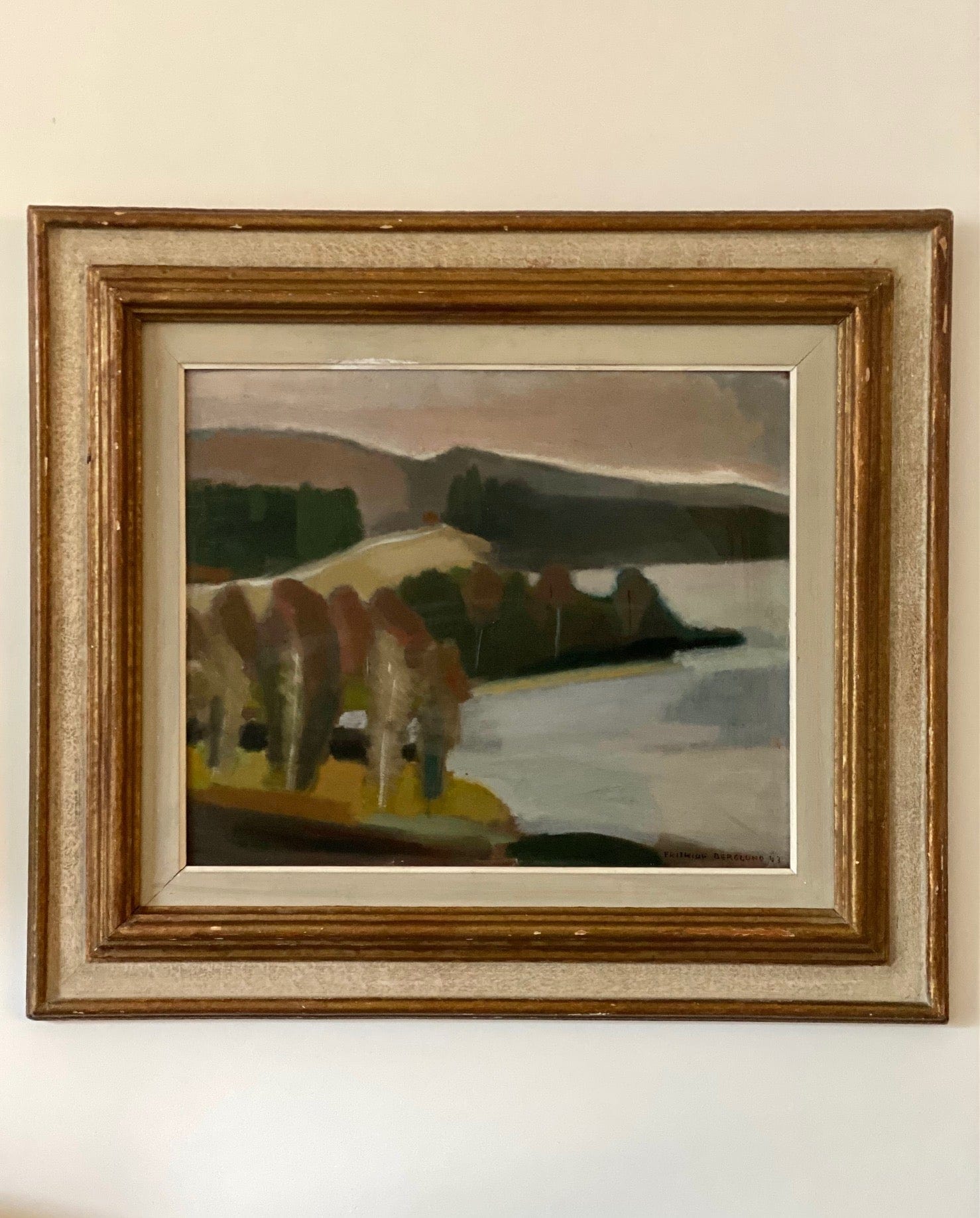 KEPT London Landscape, by Frithiof Berglund (1905–1973)