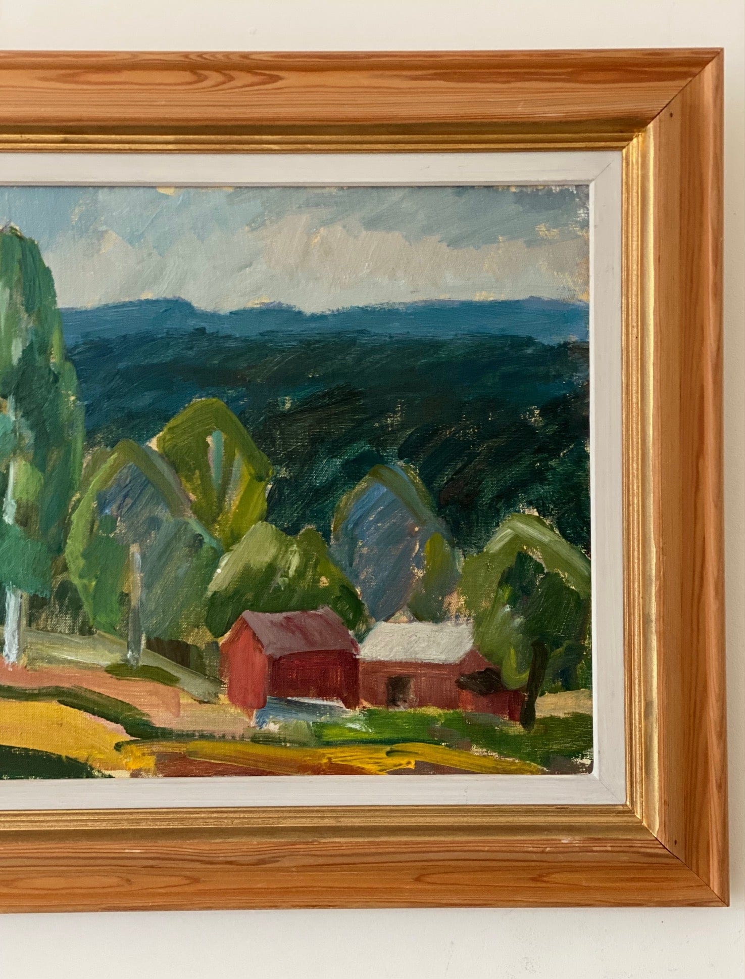KEPT London Stock Landscape, Sigurd Hagegård (1903 - 1992)