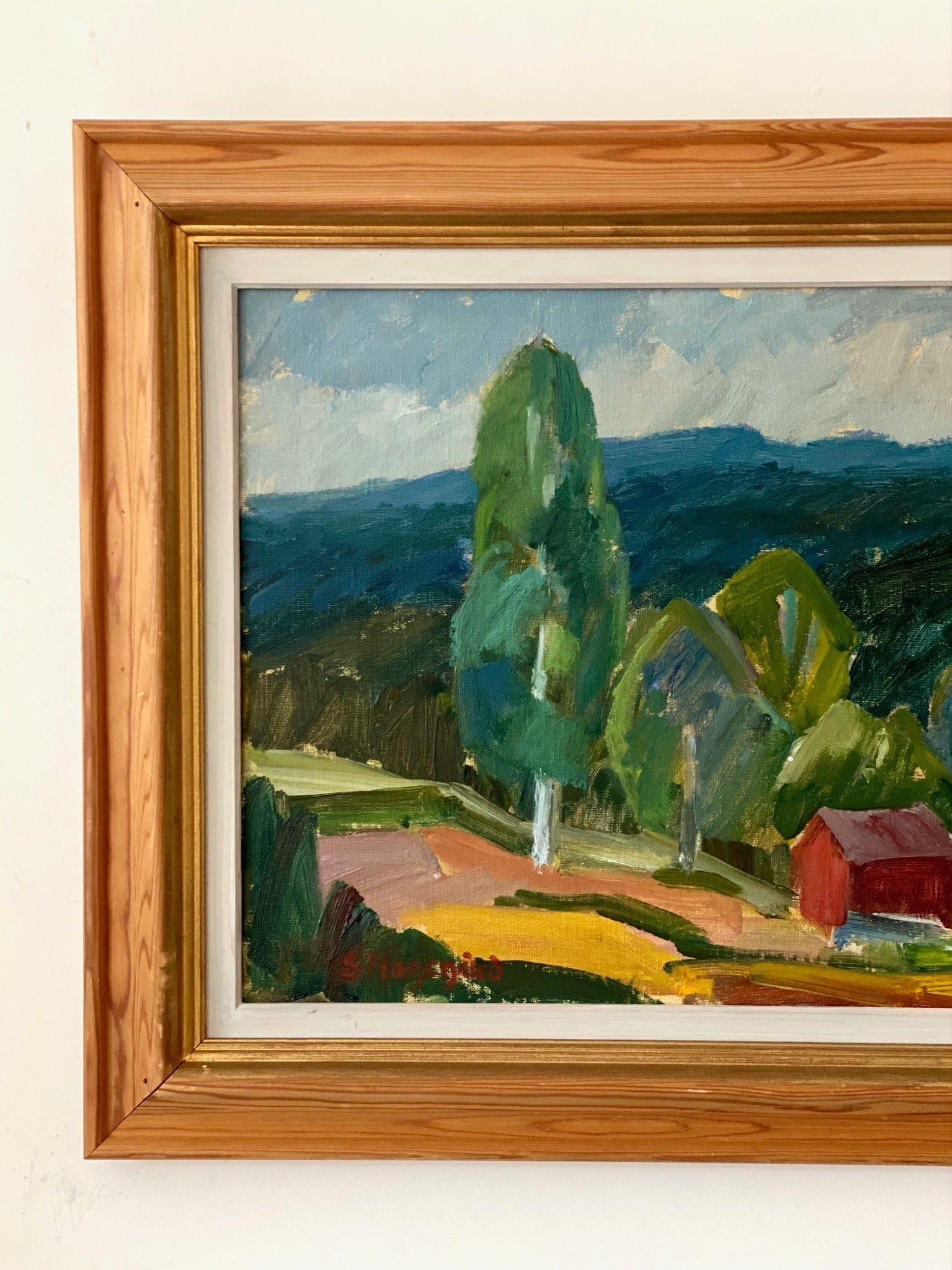 KEPT London Stock Landscape, Sigurd Hagegård (1903 - 1992)