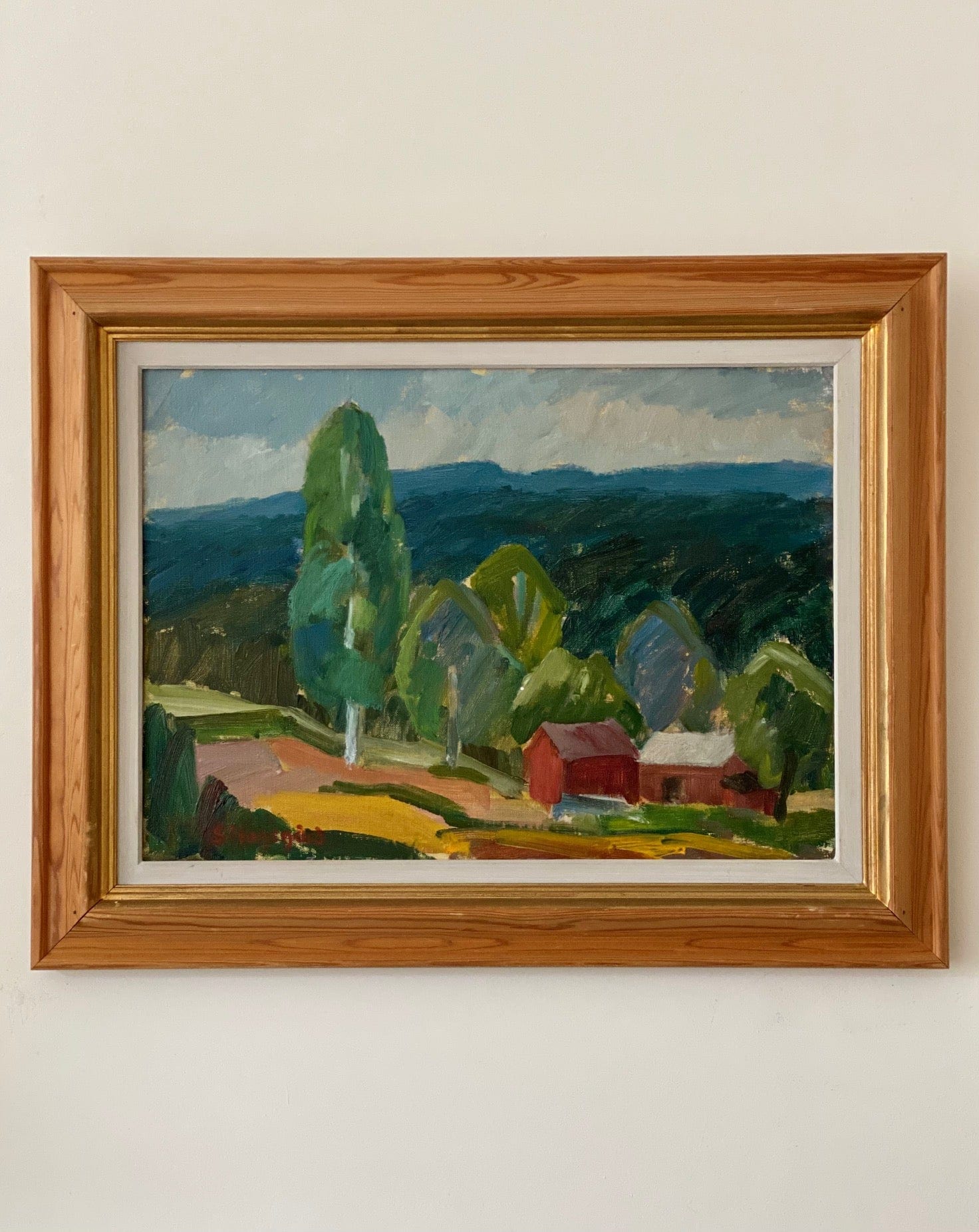 KEPT London Stock Landscape, Sigurd Hagegård (1903 - 1992)