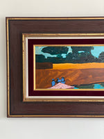 Load image into Gallery viewer, KEPT London Landscape with boats, Lars Norrman
