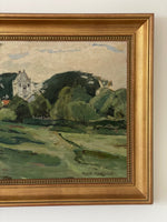 Load image into Gallery viewer, KEPT London Landscape with Church, by Alfred Hedlund (1884–1930)
