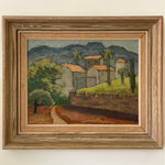Load image into Gallery viewer, KEPT London Stock Landscape with houses, by Brita Nordencreutz (1899–1982)
