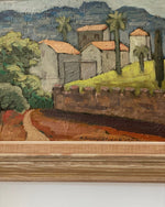 Load image into Gallery viewer, KEPT London Stock Landscape with houses, by Brita Nordencreutz (1899–1982)
