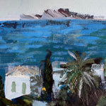 Load image into Gallery viewer, KEPT London Stock Landscape with palm trees, Bertil Wahlberg (1923–1980)
