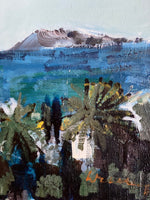 Load image into Gallery viewer, KEPT London Stock Landscape with palm trees, Bertil Wahlberg (1923–1980)
