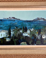 Load image into Gallery viewer, KEPT London Stock Landscape with palm trees, Bertil Wahlberg (1923–1980)

