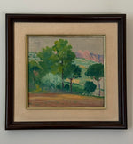 Load image into Gallery viewer, KEPT London Stock Landscape with trees and mountains, 1930
