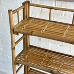 Load image into Gallery viewer, KEPT London Large bamboo folding shelves
