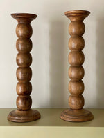 Load image into Gallery viewer, KEPT London Large bobbin candle holders
