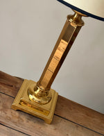 Load image into Gallery viewer, KEPT London Stock Large brass hexagonal table lamp
