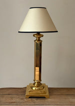 Load image into Gallery viewer, KEPT London Stock Large brass hexagonal table lamp
