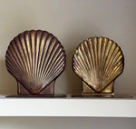 Load image into Gallery viewer, KEPT London Stock Large brass shell bookends, pair
