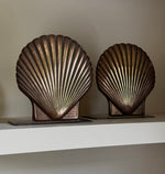 Load image into Gallery viewer, KEPT London Stock Large brass shell bookends, pair
