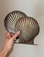 Load image into Gallery viewer, KEPT London Stock Large brass shell bookends, pair
