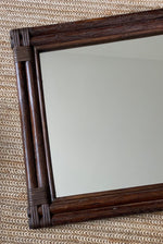 Load image into Gallery viewer, KEPT London Stock Large double bamboo framed mirror
