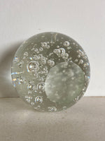 Load image into Gallery viewer, KEPT London Large glass bubble paperweight
