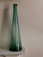 Load image into Gallery viewer, KEPT London Stock Large green glass decanter bottle
