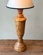 Load image into Gallery viewer, KEPT London Stock Large spalted wood turned lamp
