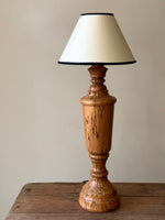 Load image into Gallery viewer, KEPT London Stock Large spalted wood turned lamp
